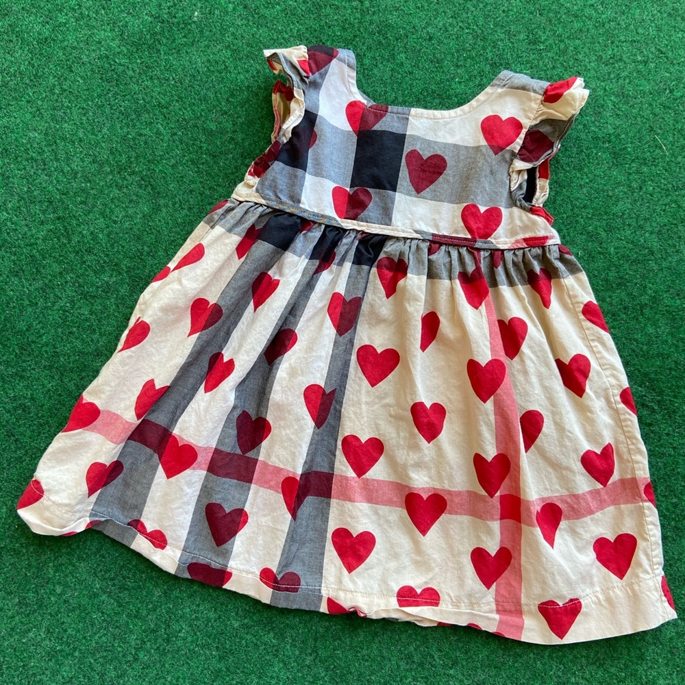 Burberry Toddler Girls Heart Dress -2T